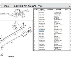 S4880700, S48/80700 Ремнабор пошня